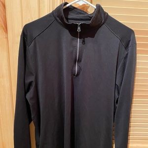 Greg Norman Large black Golf Quarter Zip